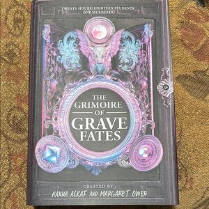The Grimoire of Grave Fates by Hanna Alkaf and Margret Owen - Brand New